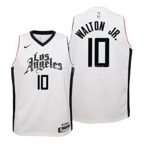 los angeles clippers derrick walton jr 10 white city edition youth replica jersey