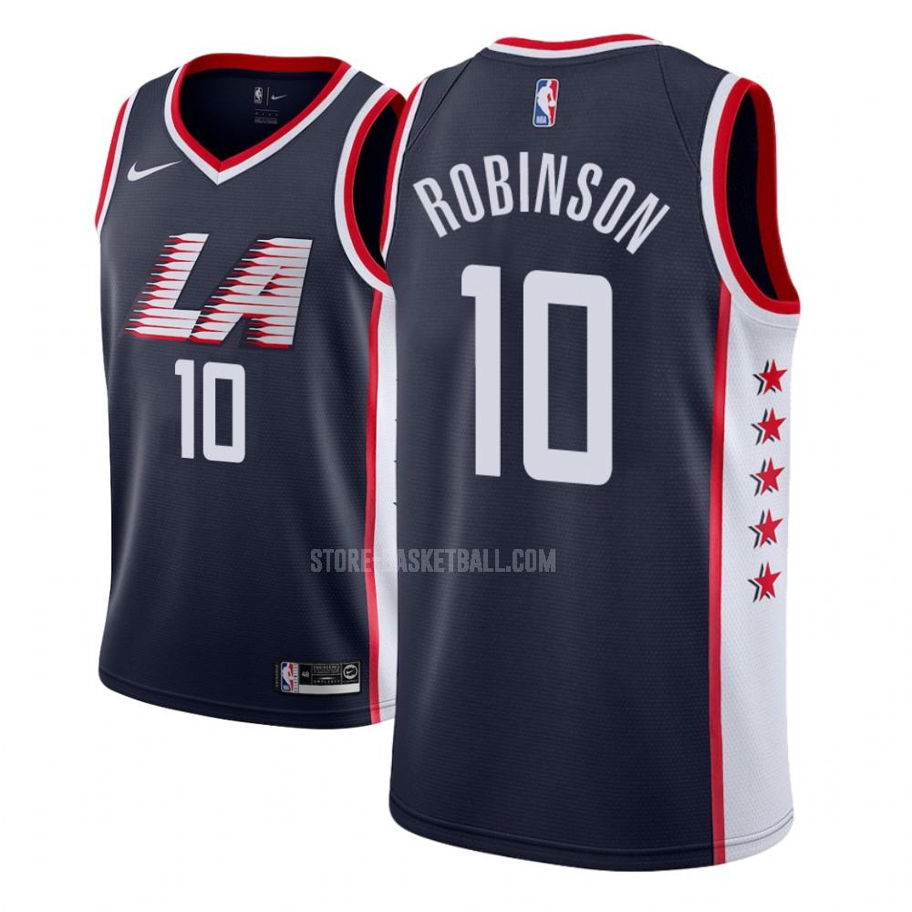 los angeles clippers jerome robinson 10 navy city edition youth replica jersey