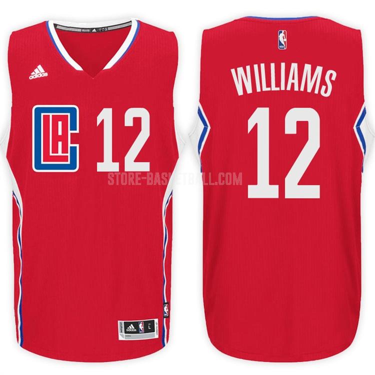 los angeles clippers lou williams 23 red road men's replica jersey