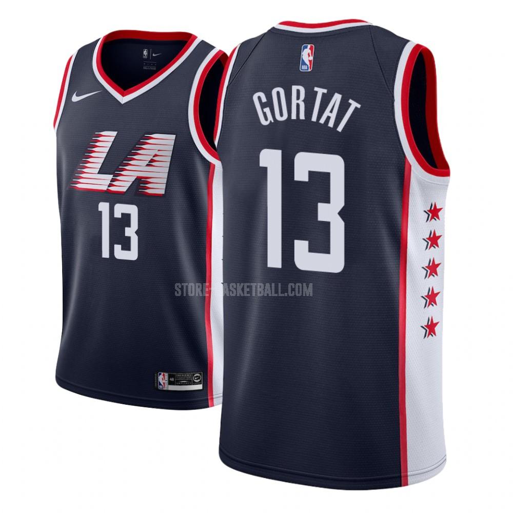 los angeles clippers marcin gortat 13 navy city edition youth replica jersey