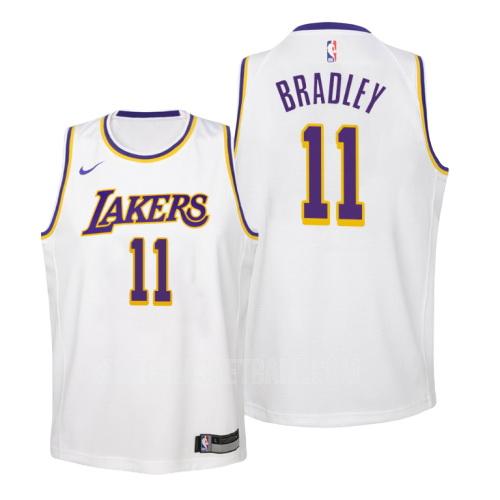 los angeles lakers avery bradley 11 white association youth replica jersey
