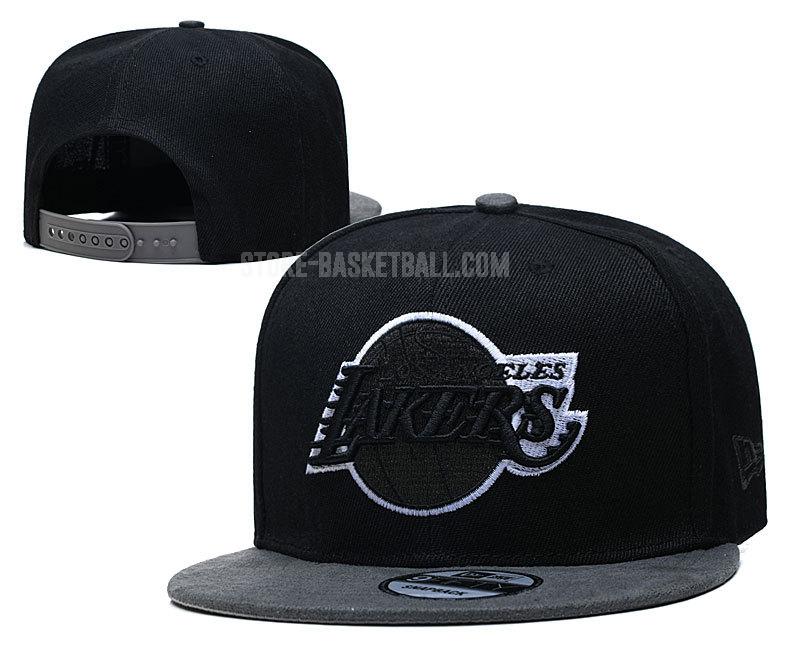 los angeles lakers black ne103 men's basketball hat
