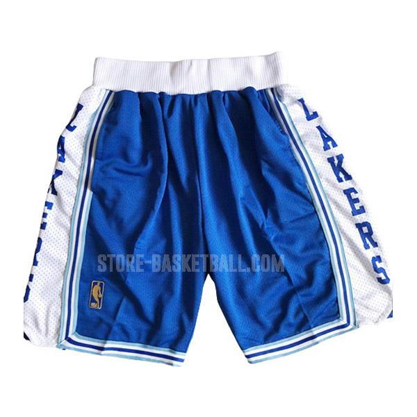 los angeles lakers blue-white hr1 men's basketball short