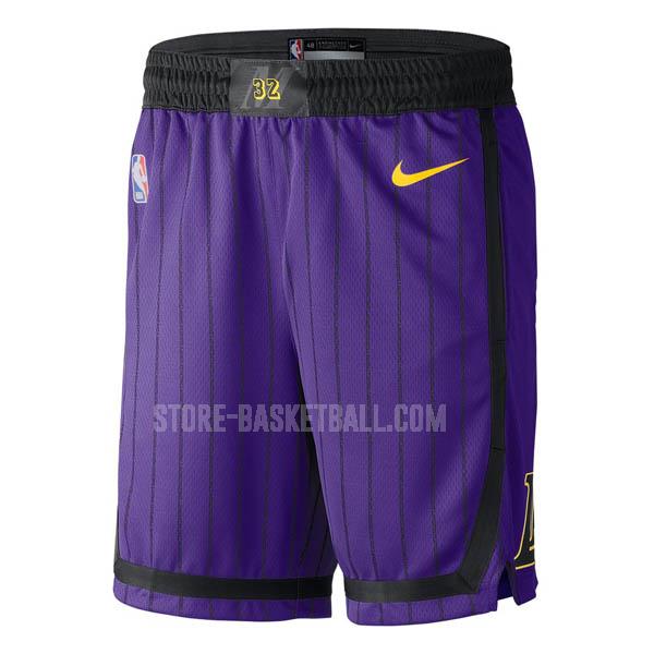 los angeles lakers purple city edition nba shorts