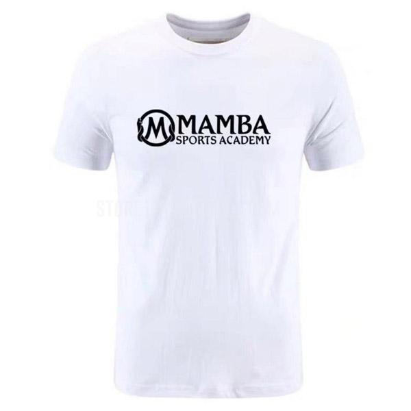 mamba sports academy white 417a6 men's t-shirt