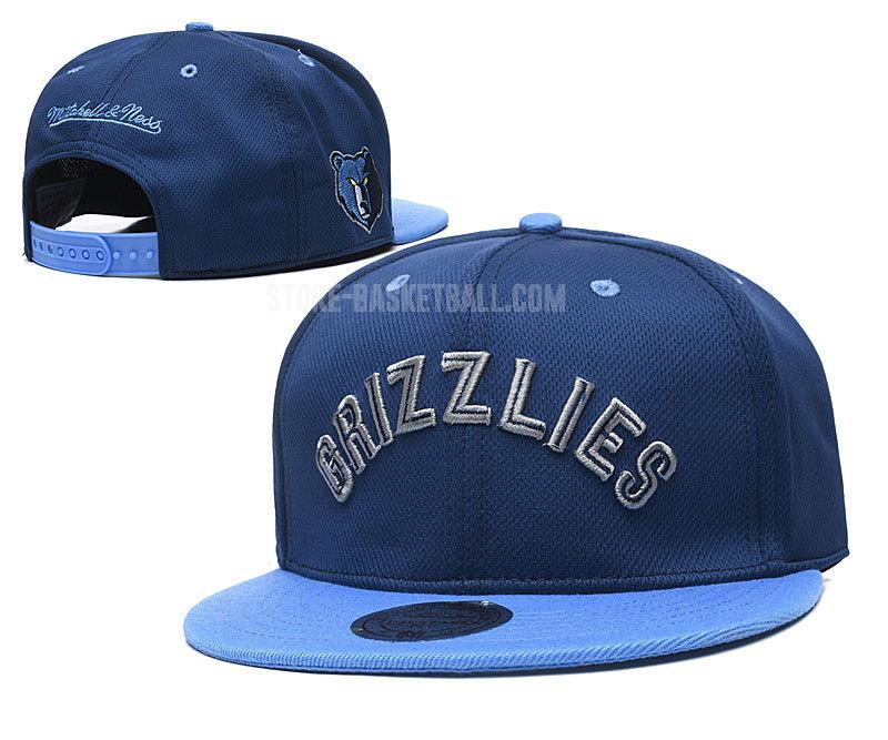 memphis grizzlies blue ne138 men's basketball hat