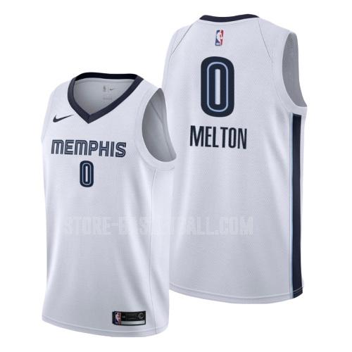 memphis grizzlies de'anthony melton 0 white association men's replica jersey