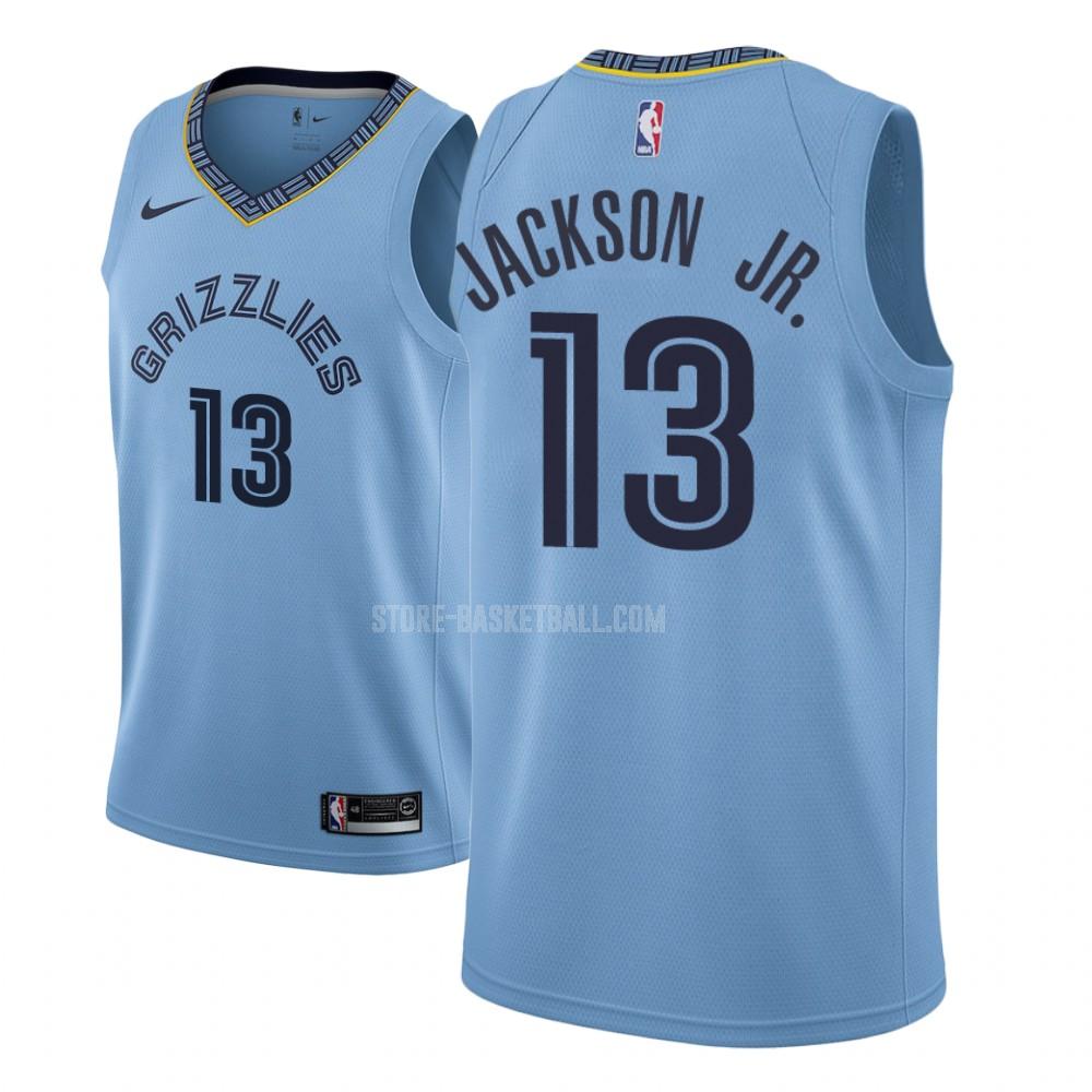memphis grizzlies jaren jackson jr 13 blue statement men's replica jersey