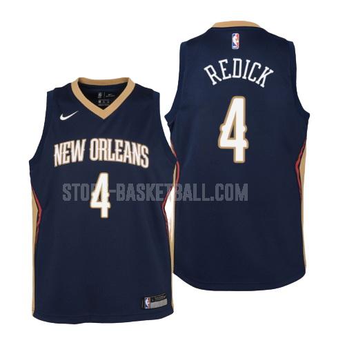 new orleans pelicans jj redick 17 navy icon youth replica jersey