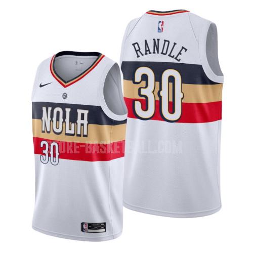 new orleans pelicans julius randle 30 white earned edition men's replica jersey