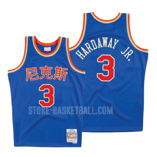 new york knicks tim hardaway jr 3 blue chinese new year men's replica jersey