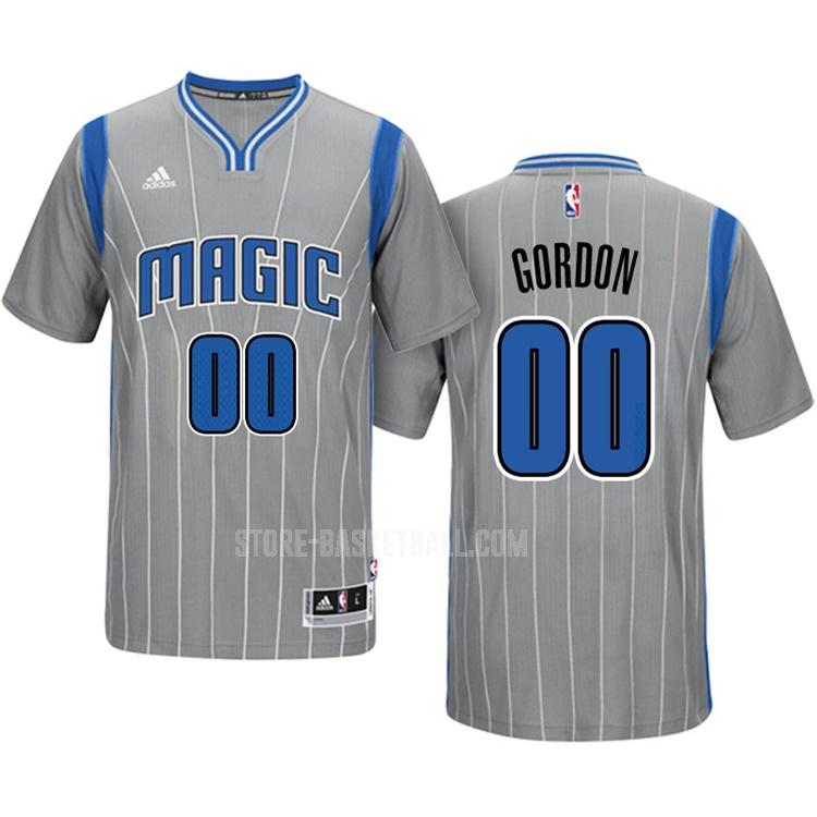 orlando magic aaron gordon 0 gray short sleeve men's replica jersey