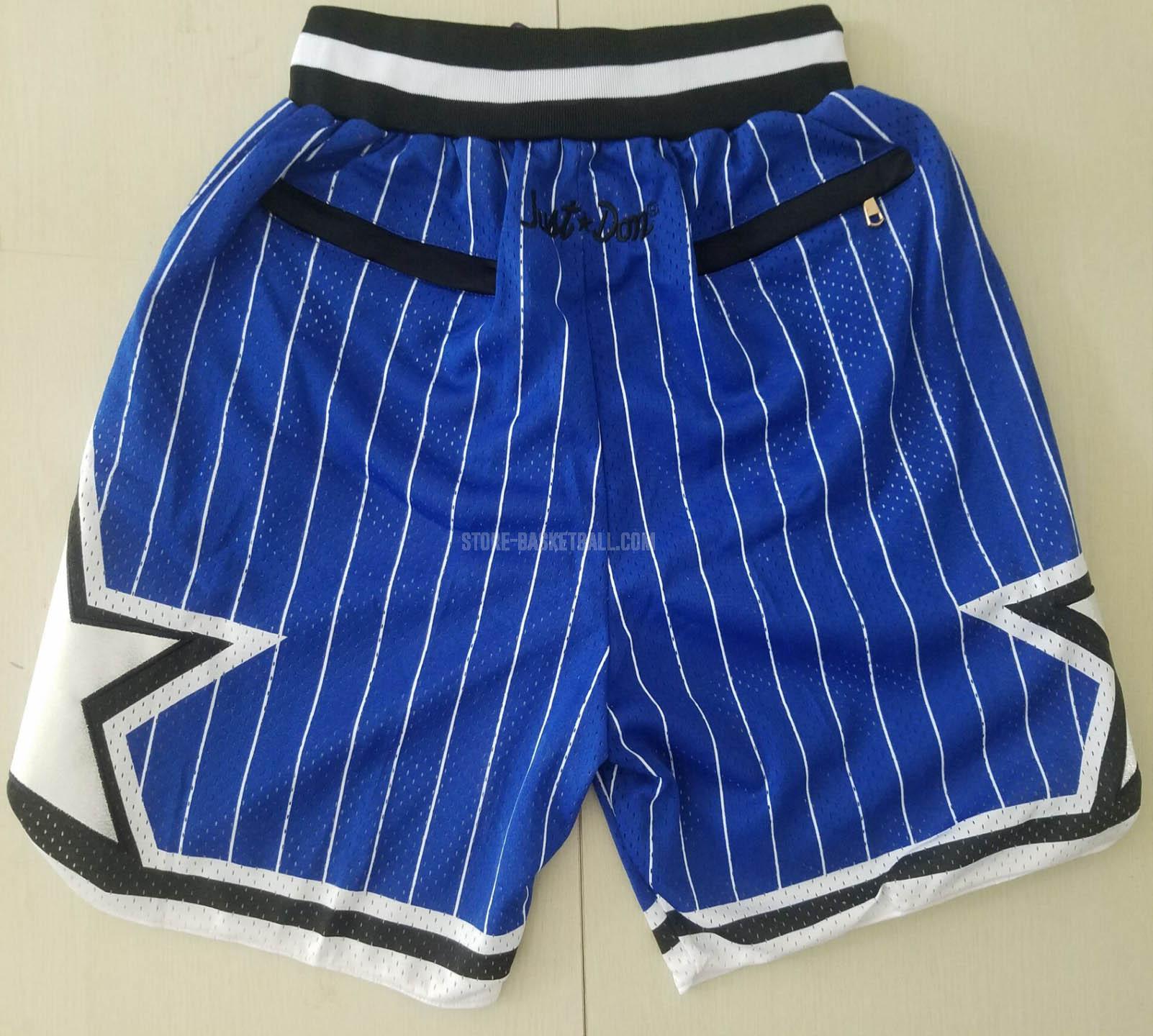 Top selling cheap orlando magic blue just don pockett nba shorts
