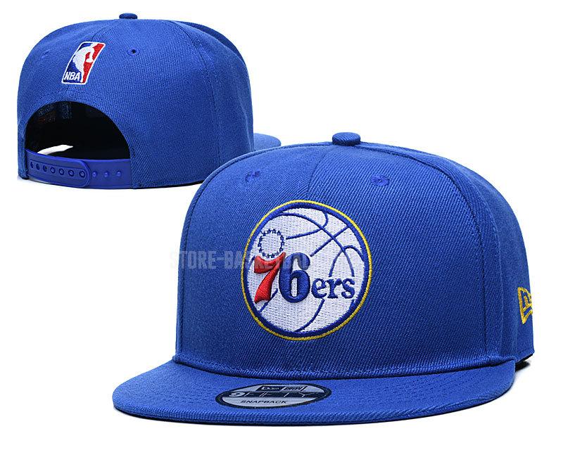 philadelphia 76ers blue ne151 men's basketball hat