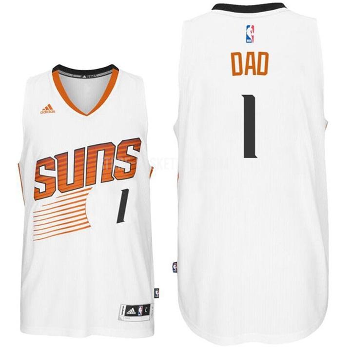 phoenix suns dad 1 white fathers day men's replica jersey