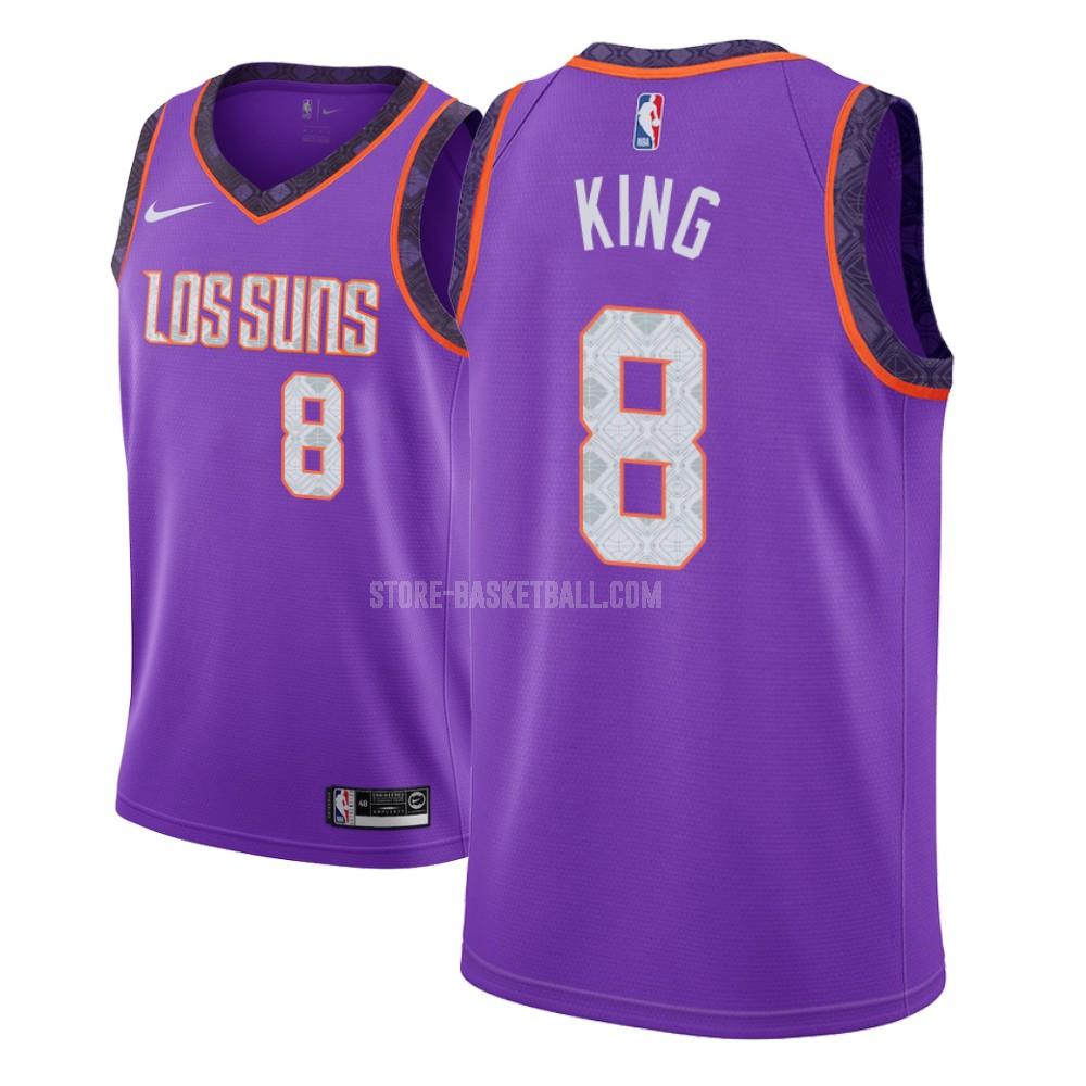 phoenix suns george king 8 purple city edition youth replica jersey