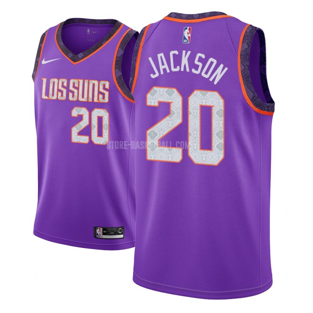 phoenix suns josh jackson 20 purple city edition youth replica jersey