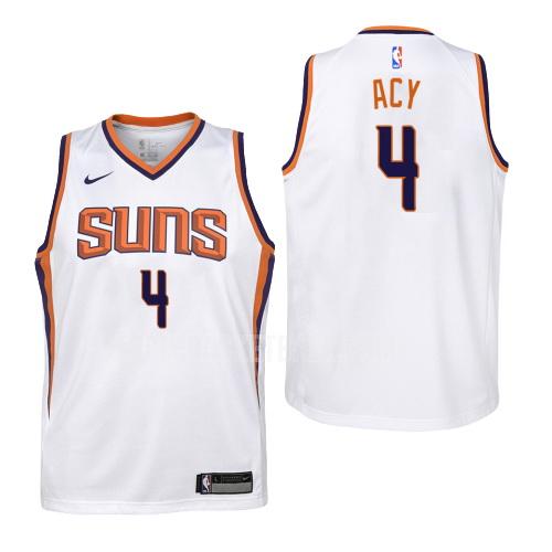 phoenix suns quincy acy 4 white association youth replica jersey