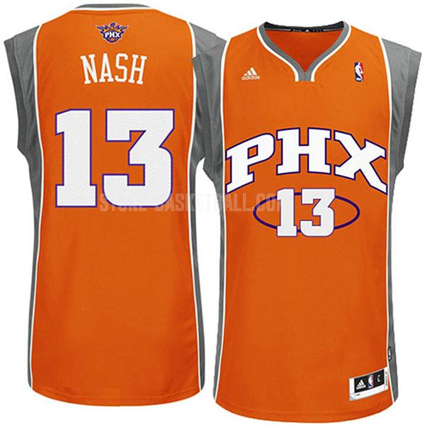 phoenix suns steve nash 13 orange swingman men's replica jersey