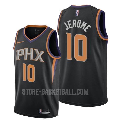 phoenix suns ty jerome 10 black statement men's replica jersey