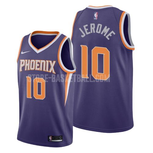 phoenix suns ty jerome 10 purple icon men's replica jersey