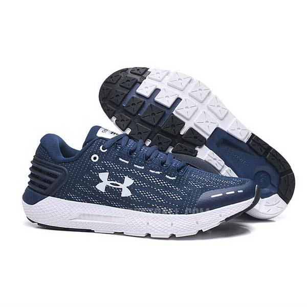 run1 blue charged intake 4 men's under armour running shoes