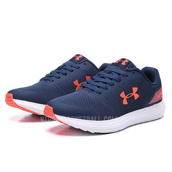run22 blue breathable men's under armour running shoes