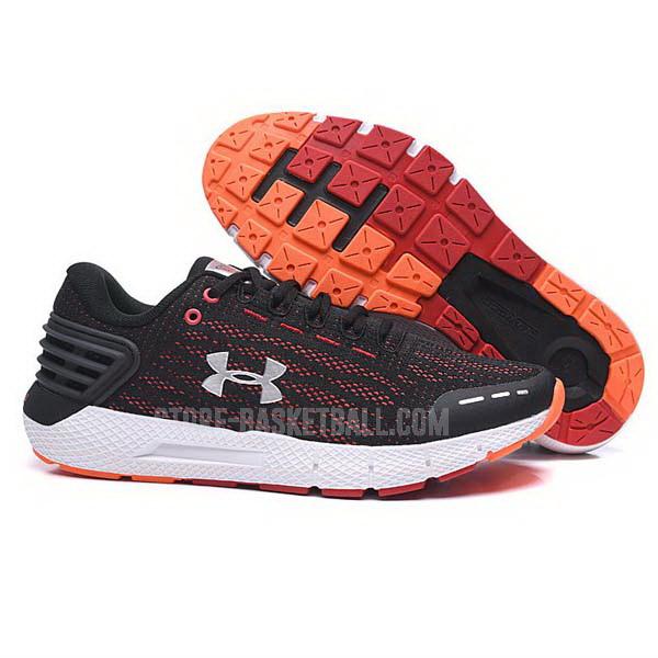 run2 black charged intake 4 men's under armour running shoes