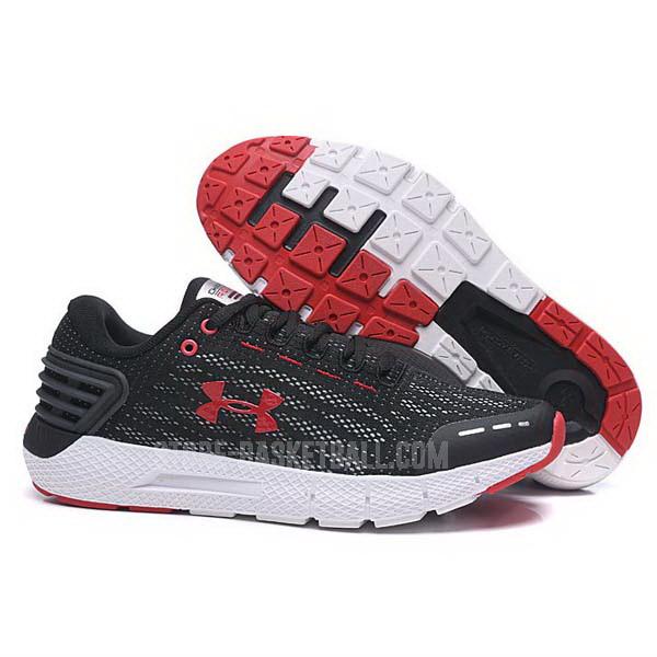 run4 black charged intake 4 men's under armour running shoes