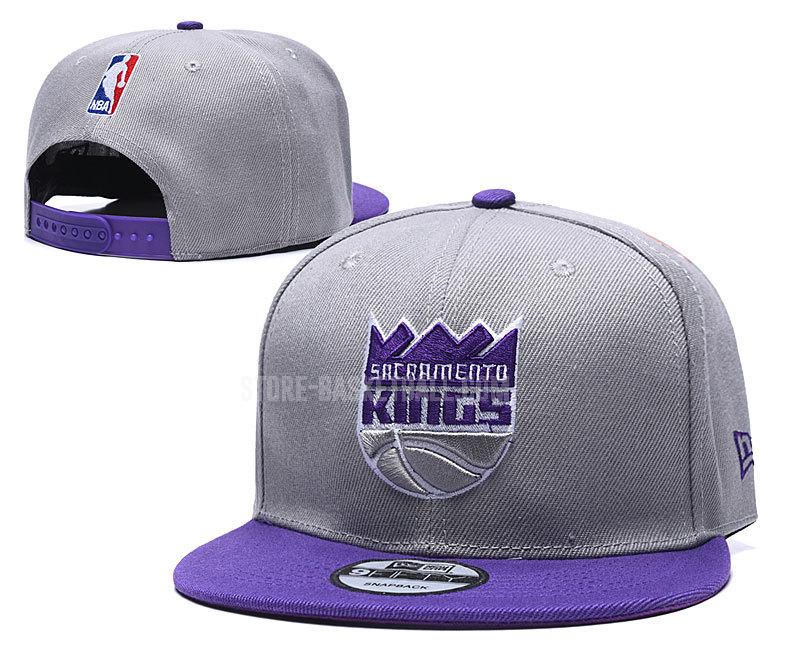 sacramento kings gray ne164 men's basketball hat