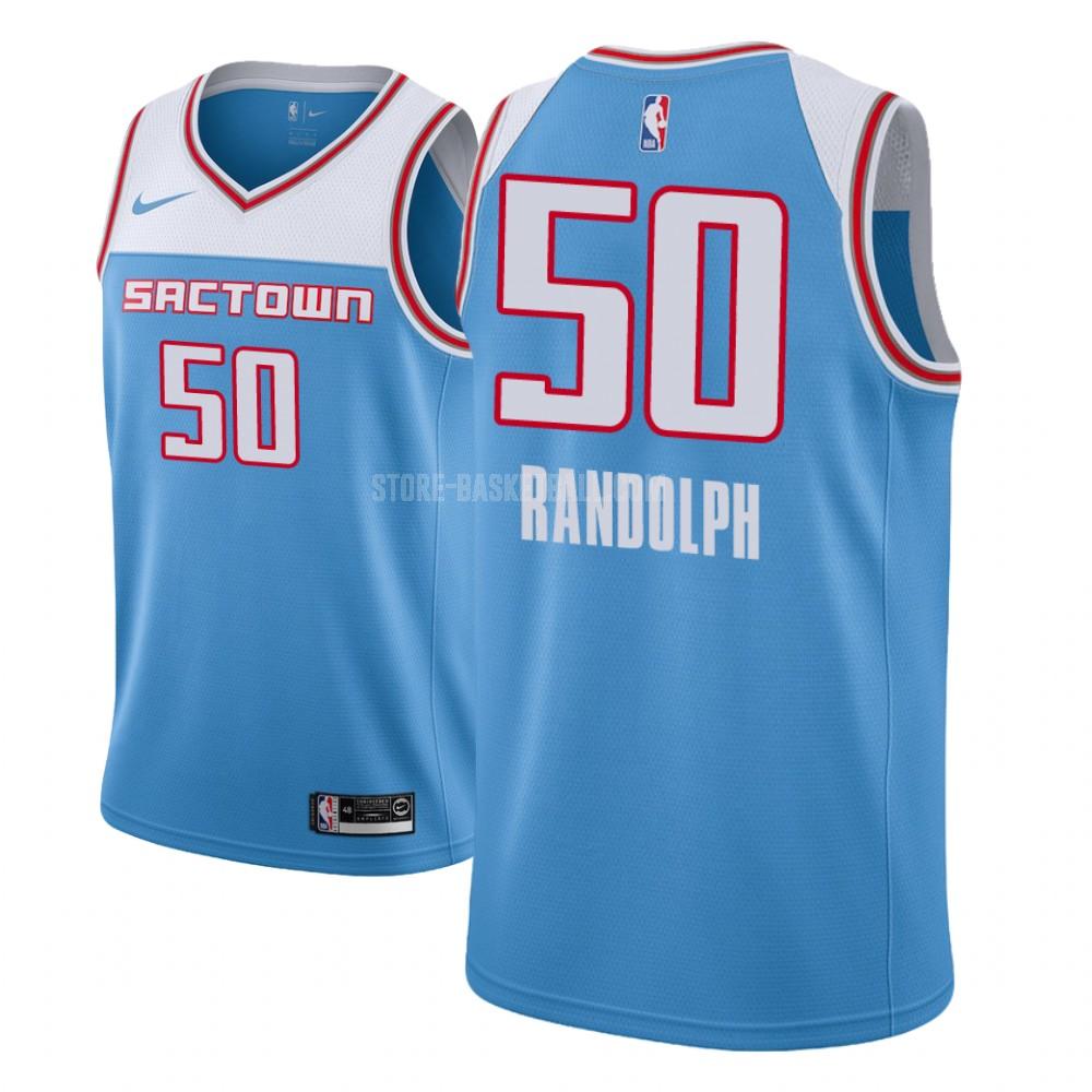 sacramento kings zach randolph 50 blue city edition youth replica jersey