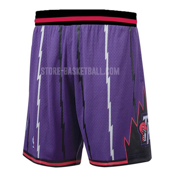 toronto raptors purple retro nba shorts