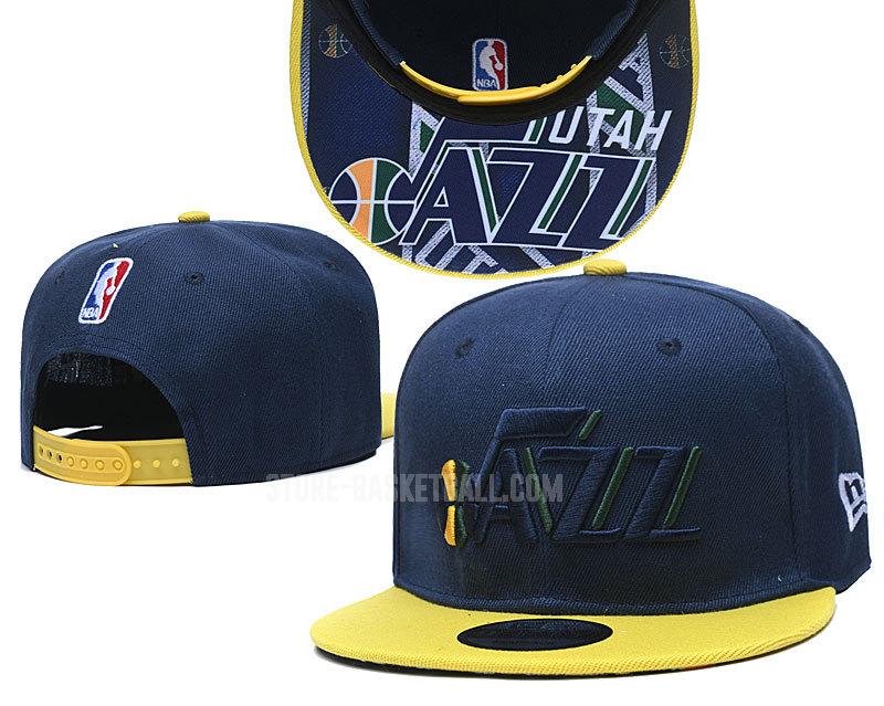 utah jazz s-blue ne160 men's basketball hat