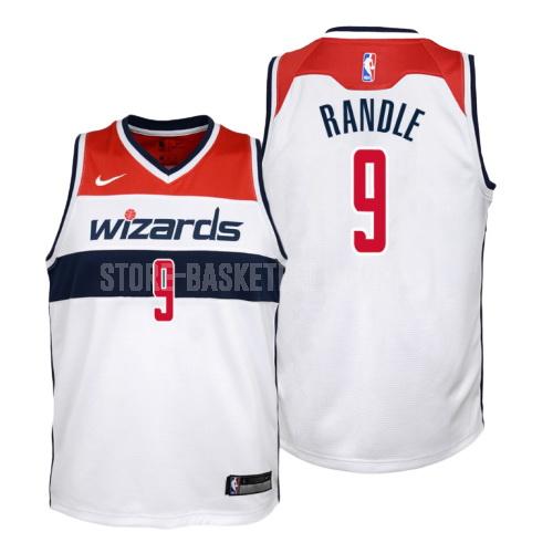 washington wizards chasson randle 9 white association youth replica jersey